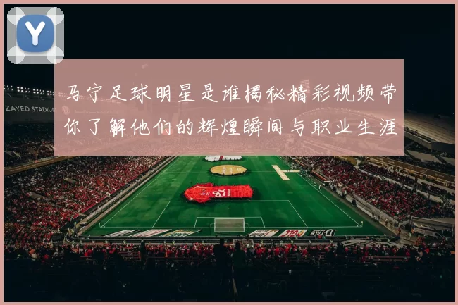 马宁足球明星是谁揭秘精彩视频带你了解他们的辉煌瞬间与职业生涯